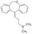 Deutsch: Struktur von Doxepin English: Structure of Doxepin