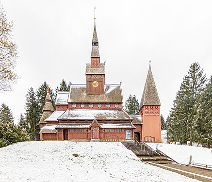 Die Gustav-Adolf-Stabkirche ist eine Stabkirche im Goslarer Stadtteil Hahnenklee-Bockswiese im Harz.