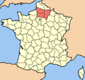 Map Picardie