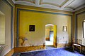 English: Number 1: View towards the vestibule inside the chapel of the farmstead "Brandlhof" Deutsch: Nummer 1: Blick Richtung Vestibül in der Kapelle beim Wirtschaftsgebäude des „Brandlhof“