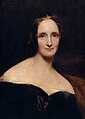 Mary Shelley, by Richard Rothwell, 1840 (crop)