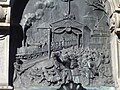 Eisenbahnbrunnen, Bronzerelief, 1890