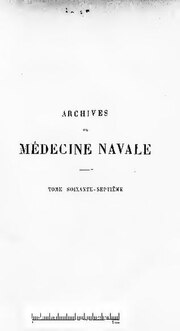 Thumbnail for File:Archives de médecine navale (IA BIUSante 90156x1897x67).pdf