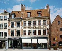 Maisons, place du Lion-d'Or, à Lille