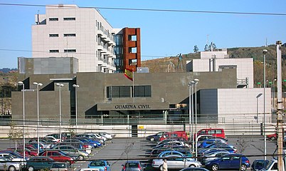 Casa-cuartel de la Guardia Civil en Barakaldo.