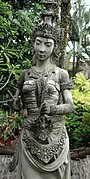 Statue of Dewi Sri, Goddess of Fertility (Rice)