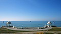 The Colonnade from the De La Warr Pavilion