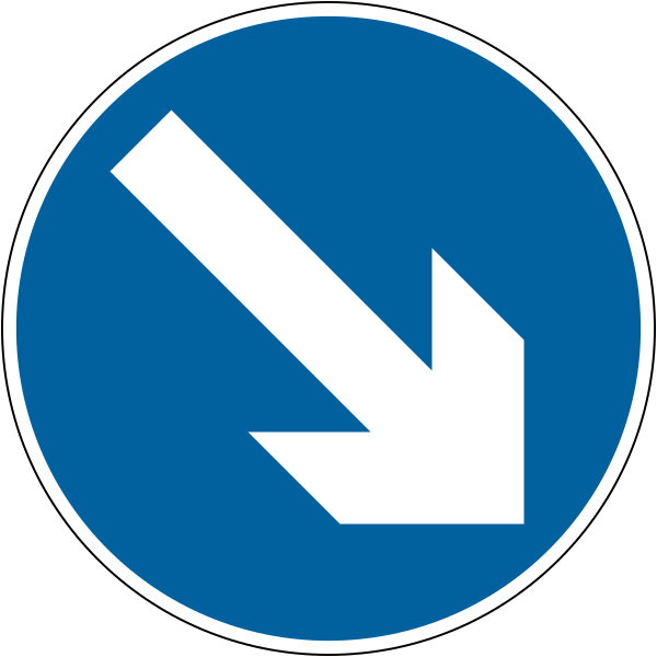 File:UK traffic sign 610 (right).svg