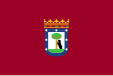 Flag of Madrid, Spain (to red)