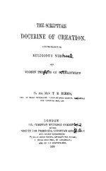 Thumbnail for File:The Scripture Doctrine Of Creation (IA scripturedoctrin015794mbp).pdf