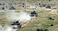 M1A2 tanks in Bulgaria at Novo Selo Training Area, Bulgaria