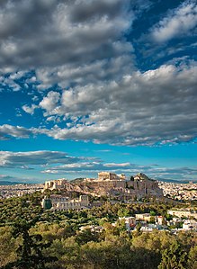 View of the Acropolis of Athens[dead link] Photographer: Spirosparas