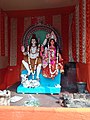 Shiv-Durga idol শিব-দুর্গা মূর্তি