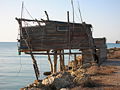 Trabocco on Vasto beach