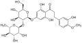 Deutsch: Struktur von Neohesperidin-Dihydrochalkon English: Structure of Neohesperidin dihydrochalcone