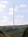 View of Holme Moss radio transmission Tower, from Kiln Bent Road