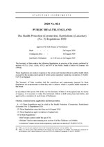 Thumbnail for File:The Health Protection (Coronavirus, Restrictions) (Leicester) (No. 2) Regulations 2020 (UKSI 2020-824 qp).pdf