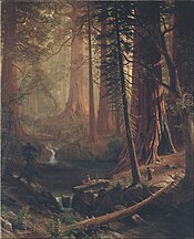 Painting by Albert Bierstadt