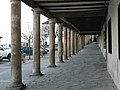 Plaza Mayor, columns