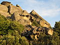 Rocciaio verso il parco di Sedda Ortai