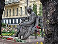 Monument to K. L. Khetagurov. Mira Avenue, Vladikavkaz, North Ossetia