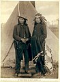 "Red Cloud and American Horse." The two most noted chiefs now living (1891, LC-DIG-ppmsc-02522)