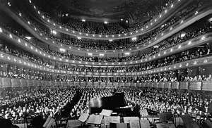 The New York City Metropolitan Opera House, 1937