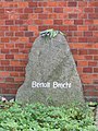 Bertolt Brecht grave at Friedhof der Dorotheenstädtischen und Friedrichswerderschen Gemeinde