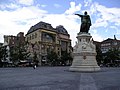 Vrijdagmarkt square and Van Artevelde monument