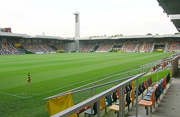 Nuevo campo de fútbol de Lasesarre.