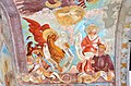 English: Late Gothic fresco painting of Saint Mark and Saint Matthew at the loggia`s vault Deutsch: Spätgotische Freskomalerei der Evangelisten Markus und Matthäus im Loggia-Gewölbe