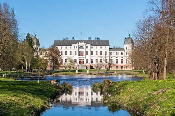 Gut Salzau – Haupthaus, Gartenfassade