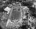 Construction of Robertson Stadium on October 30, 1941.