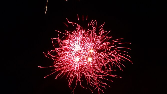 Fireworks in France