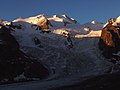 Bellavista and upper part of Vadret da Morteratsch