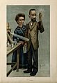 Pierre and Marie Curie, Vanity Fair's cartoon