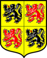 Coat of arms (standardized with those of other provinces, see Coats of arms of families of Belgium)