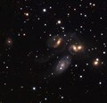 Thumbnail for File:Stephanʼs Quintet (noao-stephblock2).tiff