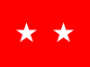 Flag of a United States Army major general