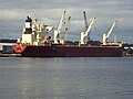 Bulk carrier vessel, Birkenhead Docks