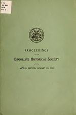 Thumbnail for File:Proceedings of the Brookline historical society at the annual meeting .. (IA proceedingsofbro03broo).pdf