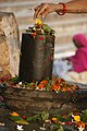 Aikya Linga on the Ganga Ghants, in Varanasi.