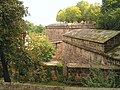 Defensive Wall, Burggarten bastion, from west