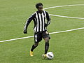 Ndende Adama Gueye here playing for TB Tvøroyri in 2013.