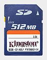 Kingston 512MB Secure Digital Card