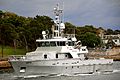 OPV Nemesis of the New South Wales Police Force, the largest purpose-built police boat in the Southern Hemisphere