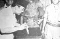 1955 - Sukarno turut serta menyukseskan Pemilu Pertama 1955 dalam sejarah republik yang baru satu dekade dan tetap bergejolak.