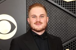 LOS ANGELES, CALIFORNIA - FEBRUARY 04: Zach Bryan attends the 66th GRAMMY Awards at Crypto.com Arena on February 04, 2024 in Los Angeles, California. (Photo by Matt Winkelmeyer/Getty Images for The Recording Academy)