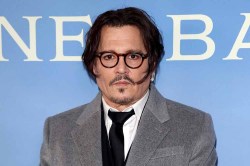 LONDON, ENGLAND - APRIL 15: Johnny Depp attends the "Jeanne du Barry" UK Premiere at The Curzon Mayfair on April 15, 2024 in London, England. (Photo by Neil P. Mockford/Getty Images)