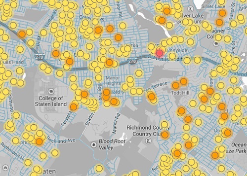 Staten Island map